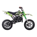 Mini cross dla dzieci spalinowy Storm 49cc - koła 10/10 - zielony