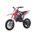 Mini cross spalinowy dla dzieci -  Storm 49cc - czerwony