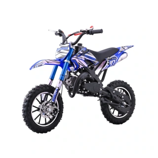 Mini cross spalinowy dla dzieci 4-7 lat -  Storm 49cc - niebieski