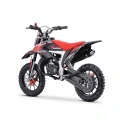 Mini cross spalinowy dla dzieci - Cross SX 50cc - koła 10/10 - czerwony