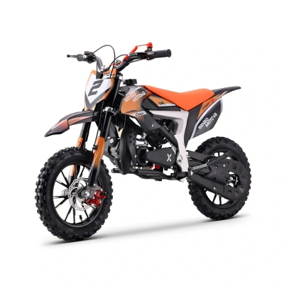 Mini cross spalinowy Cross SX 50cc - pomarańczowy