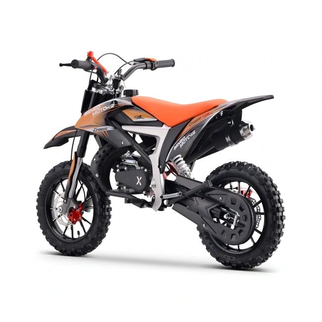Mini cross spalinowy Cross SX 50cc - pomarańczowy
