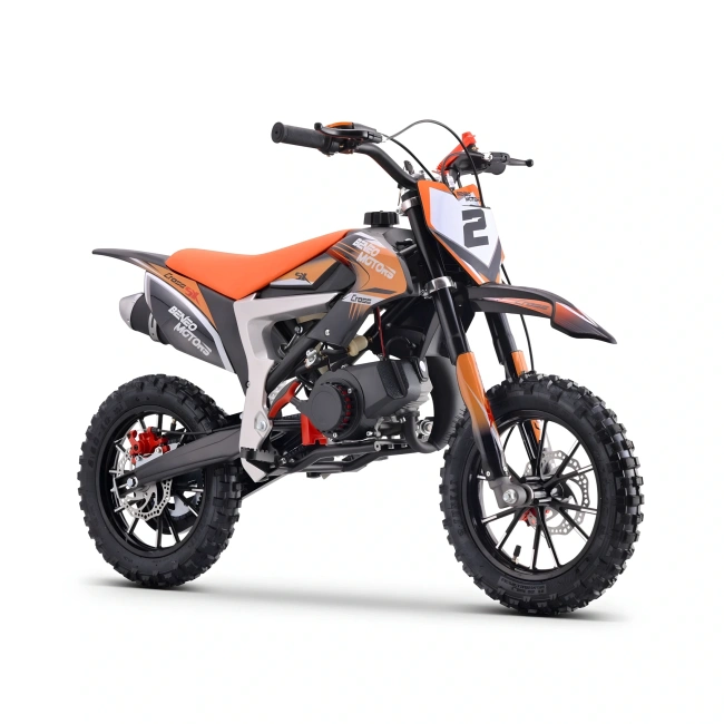 Mini cross spalinowy Cross SX 50cc - pomarańczowy