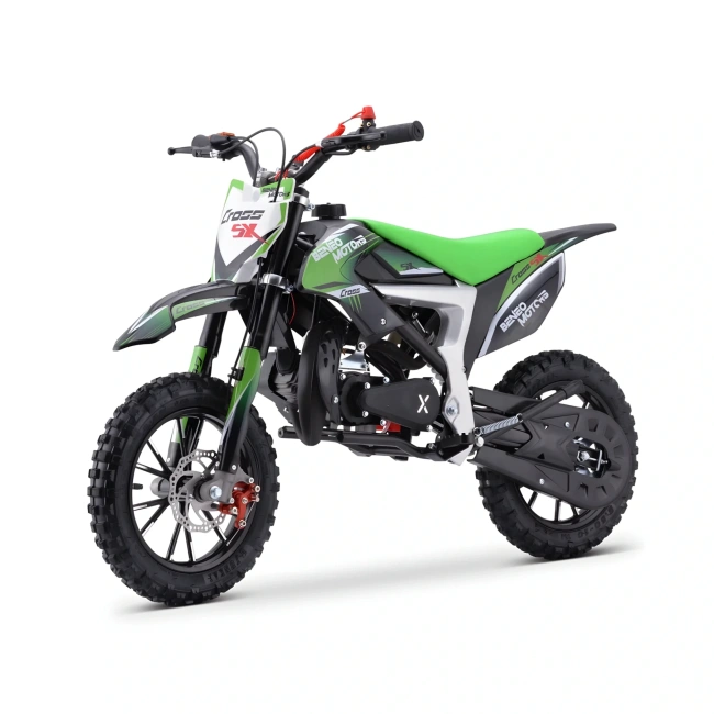 Mini cross spalinowy Cross SX 50cc - zielony