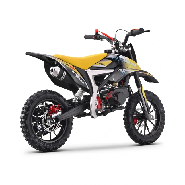 Mini cross spalinowy Cross SX 50cc - żółty