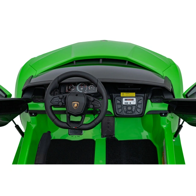 Autko na akumulator Lamborghini Revuelto XL STRONG - 200W - 15km/h - zielony