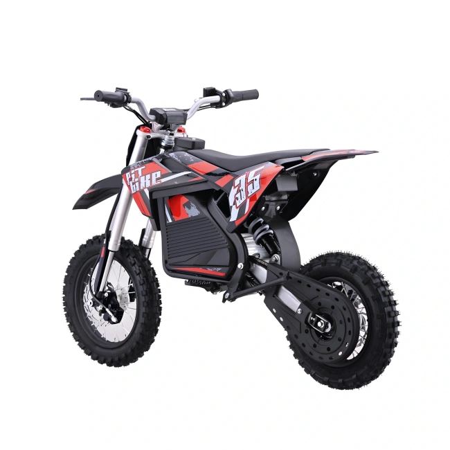 Mini cross elektryczny Pit Bike 35 - 1000W - koła 12/10 - czerwony