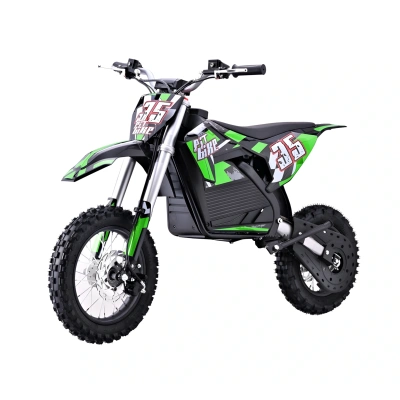 Mini cross elektryczny Pit Bike 35 1000W - zielony