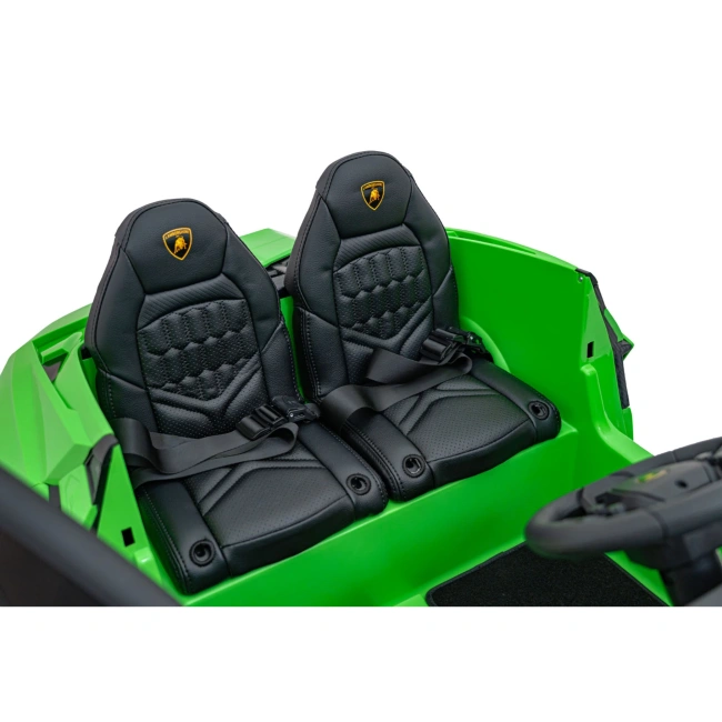 Autko na akumulator Lamborghini Revuelto XL STRONG - 200W - 15km/h - zielony