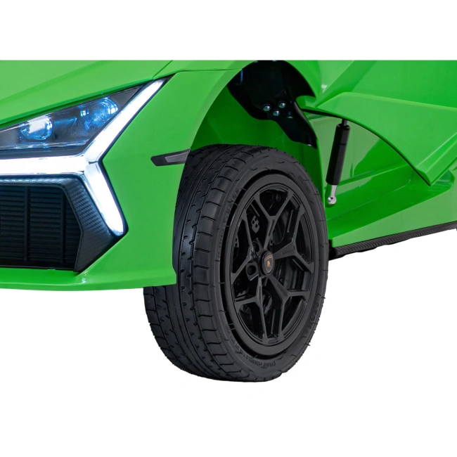 Autko na akumulator Lamborghini Revuelto XL STRONG - 200W - 15km/h - zielony
