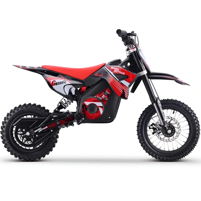 Mini cross elektryczny Gazelle 1000W - koła 12/10 - prędkość max 35km/h - czerwony