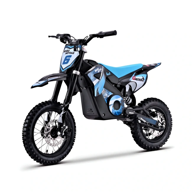 Mini cross elektryczny dla dzieci 6lat+ - Gazelle 1000W - niebieski