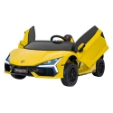 Autko dla dzieci Lamborghini Revuelto XL STRONG 200W - żółty