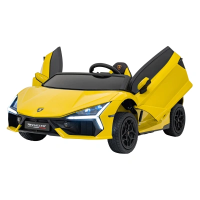 Autko dla dzieci Lamborghini Revuelto XL STRONG 200W - żółty