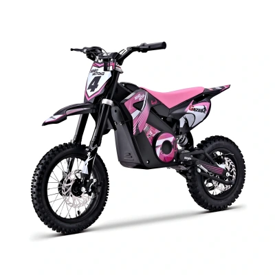 Mini cross elektryczny dla dzieci 6lat+ - Gazelle 1000W - różowy