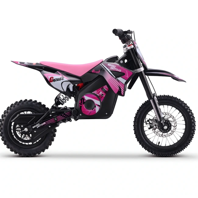 Mini cross elektryczny dla dzieci 6lat+ - Gazelle 1000W - różowy