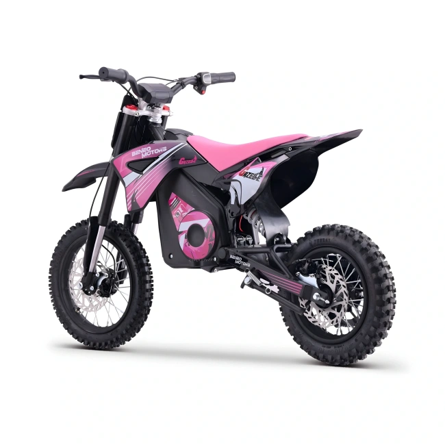 Mini cross elektryczny dla dzieci 6lat+ - Gazelle 1000W - różowy