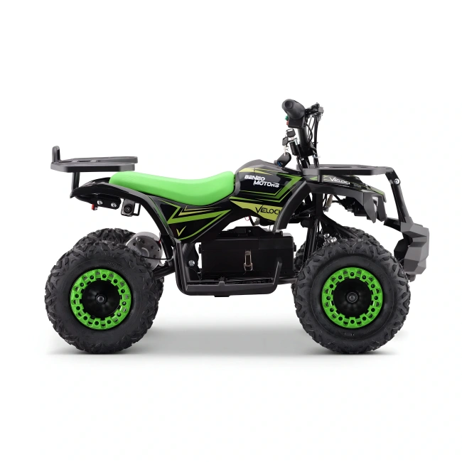 Mini quad elektryczny dla dzieci od 3 lat - Veloci 800W - zielony