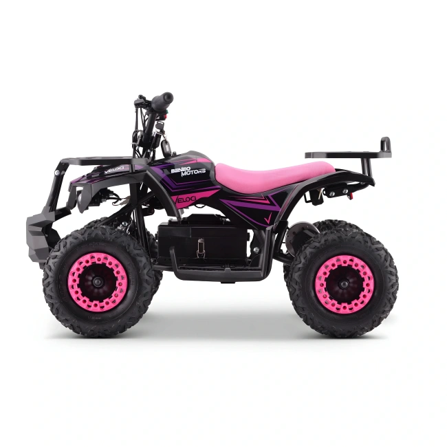 Mini quad elektryczny Veloci 800W - różowy