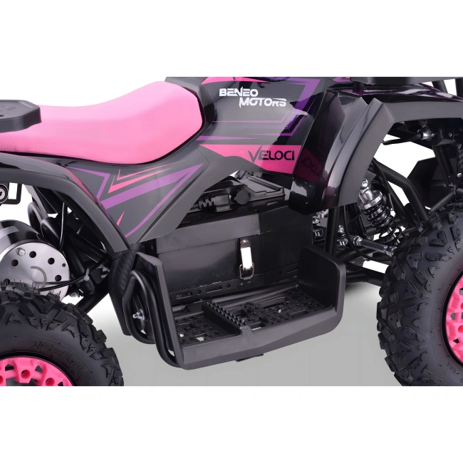 Mini quad elektryczny Veloci 800W - różowy