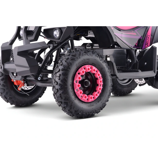 Mini quad elektryczny - Beneo VelociW - 25km/h - różowy