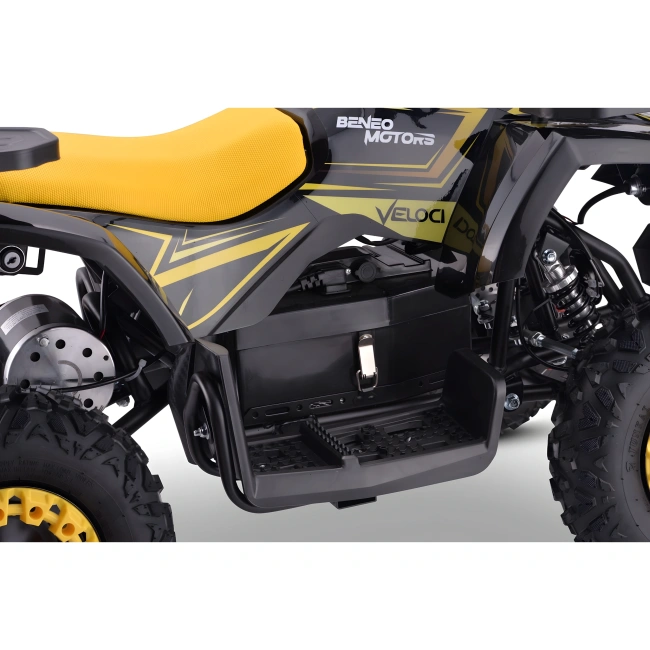Mini quad elektryczny Veloci 800W - żółty