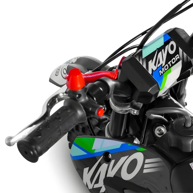 Mini cross pitbike spalinowy - Kayo SX 50 - koła 10/10