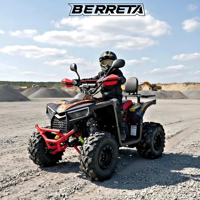Quad spalinowy Berreta Bulldog 125cc - model 2026 - czerwony