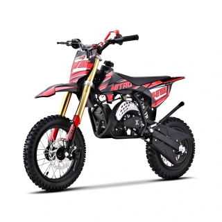 Mini cross spalinowy Nitro 60cc - koła 12/10 - czerwony