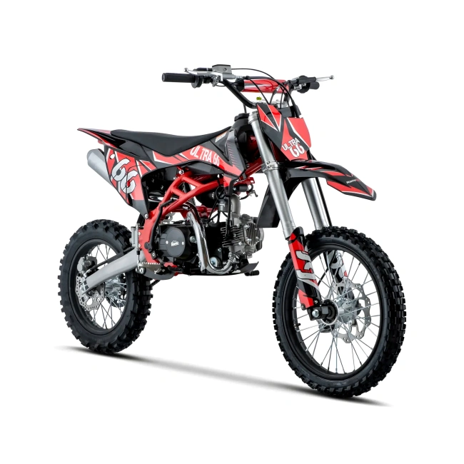 Cross spalinowy Ultra 66 125cc - 17/14 - czerwony