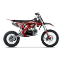 Cross spalinowy Ultra 66 125cc - 17/14 - czerwony