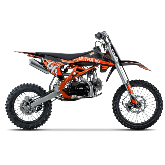 Cross spalinowy Ultra 66 125cc - 17/14 - pomarańczowy