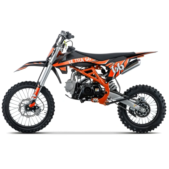 Cross spalinowy Ultra 66 125cc - 17/14 - pomarańczowy