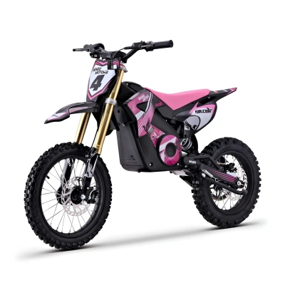 Mini cross elektryczny Falcon 1600W - koła 14/12 - prędkość 50km/h - różowy