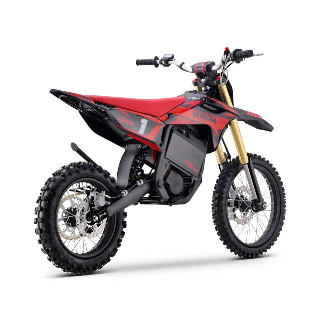 Cross elektryczny Venom 6500W - koła 17/14 - czerwony