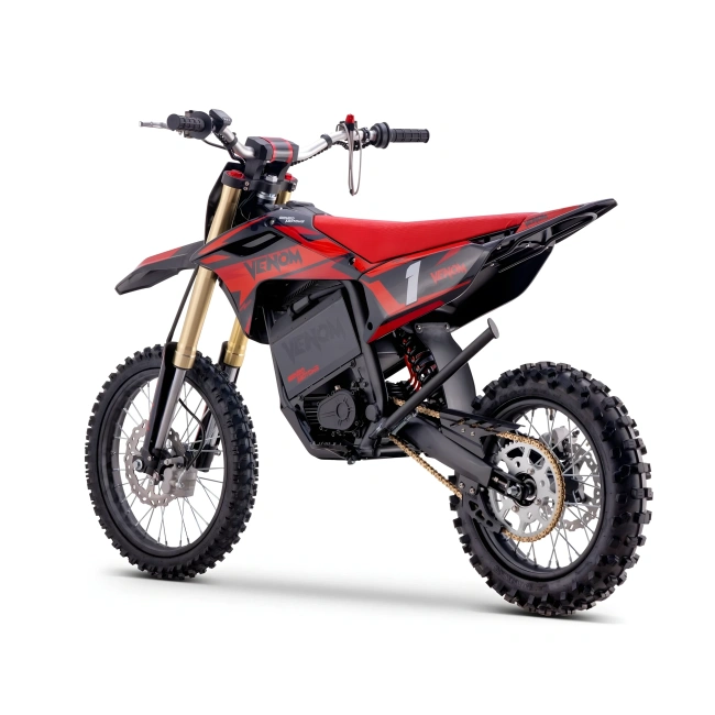 Cross elektryczny Venom 6500W - koła 17/14 - czerwony