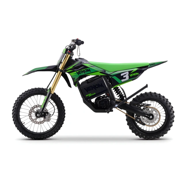 Cross elektryczny Venom 6500W - koła 17/14 - zielony
