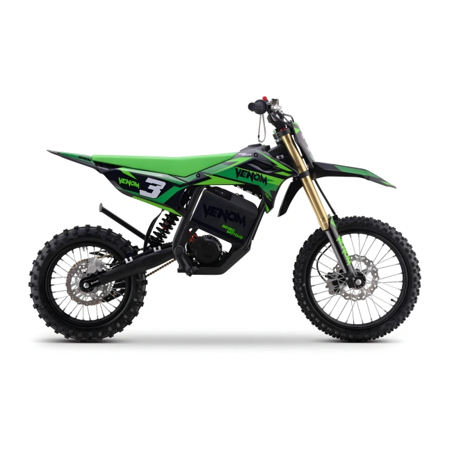 Cross elektryczny Venom 6500W - koła 17/14 - zielony