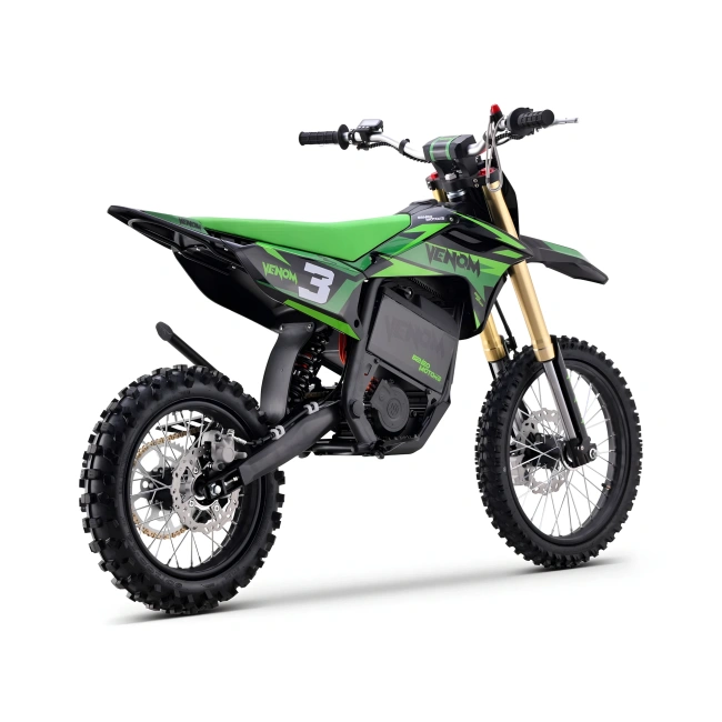 Cross elektryczny Venom 6500W - koła 17/14 - zielony