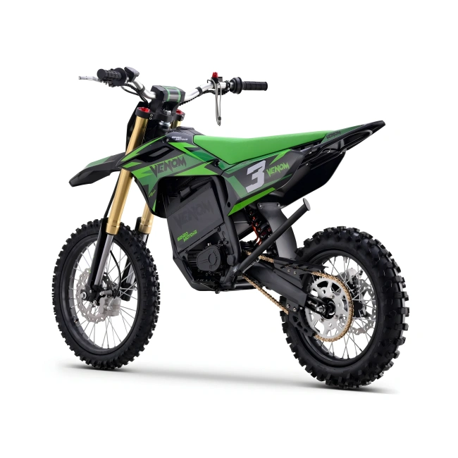 Cross elektryczny Venom 6500W - koła 17/14 - zielony