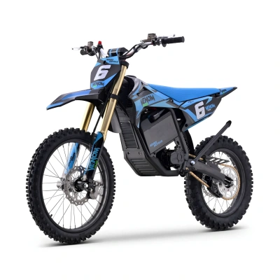 Cross elektryczny Venom Plus 8000W - koła 19/16 - niebieski