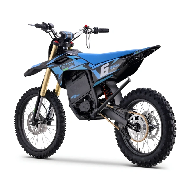 Cross elektryczny Venom Plus 8000W - koła 19/16 - niebieski