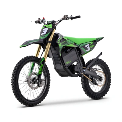 Cross elektryczny dla nastolatków - Venom Plus 8000W - koła 19/16 - zielony