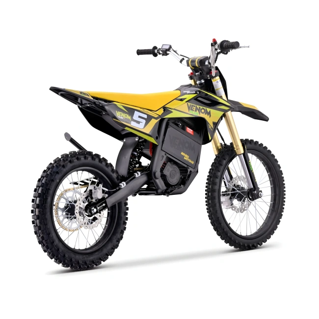 Cross elektryczny Venom 6500W - koła 17/14 - żółty