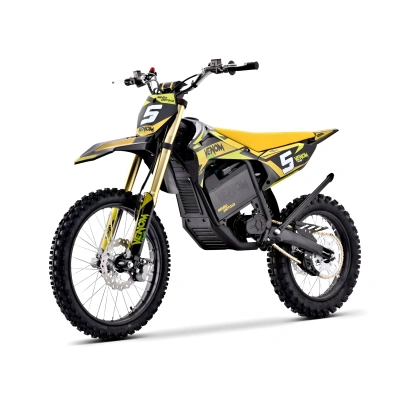 Cross elektryczny Venom 6500W - koła 17/14 - żółty