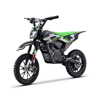 Mini cross elektryczny dla dzieci 4lat+ - Panther 550W - zielony