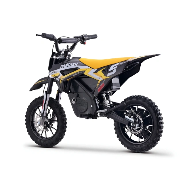 Mini cross elektryczny Panther 550W - żółty