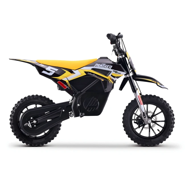 Mini cross elektryczny Panther 550W - żółty