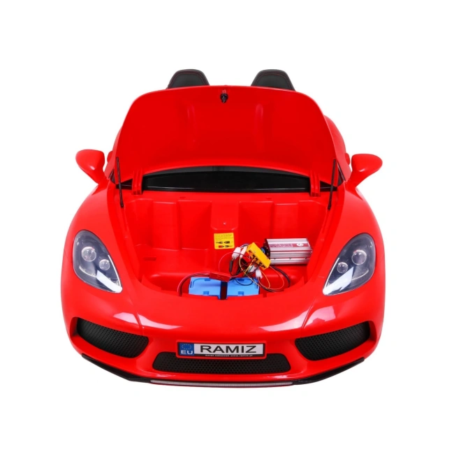 Perfekta 180W - Dwuosobowe Autko elektryczne na akumulator - biały