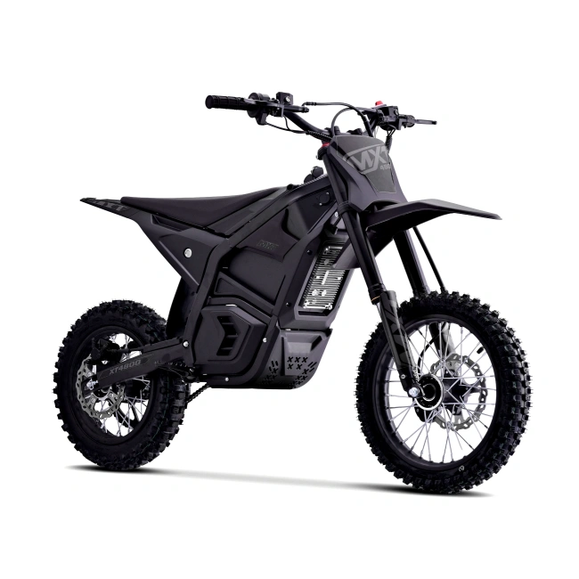 Cross elektryczny pit bike MXT 60V 4800W - koła 14/12 - czarny